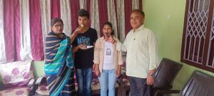Bihar News-Sonu became the block topper in the matriculation exam result, Preetesh stood second