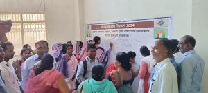 Bihar News- Voter awareness program was organized through cultural program under Bhagwanpur block under Sweep activity