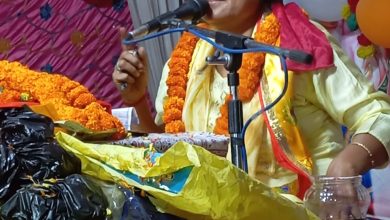 अम्बेडकर नगर न्यूज सात दिवसीय श्रीमद् भागवत कथा का हो रहा है आयोजन कथा में उमड़ी भक्तों की भीड़