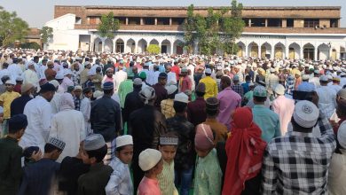 Ambedkar Nagar News- Eid prayers were offered in a peaceful atmosphere  