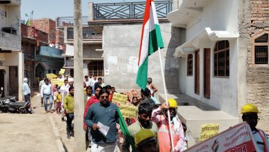 अम्बेडकर नगर न्यूज-जहांगीरगंज नगर पंचायत प्रशासन द्वारा मतदाता जागरूकता रैली का आयोजन