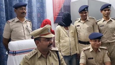 Bihar news two smugglers arrested with 41 kg ganja