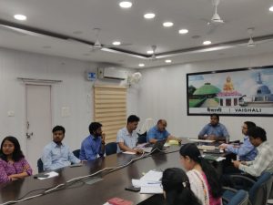 Bihar News-Randomization of polling personnel for Patepur assembly constituency