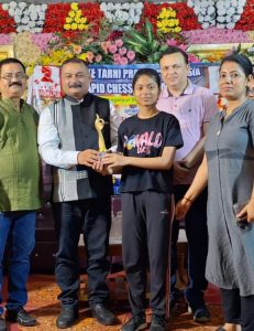 Bihar News ~ वारिजा जायसवाल बनी अंडर-13 बालिका शतरंज विजेता ।