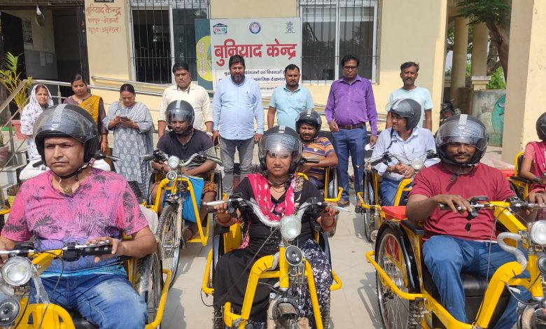 Bihar News-वैशाली ट्राई साइकिल वितरण में 11वें स्थान पर