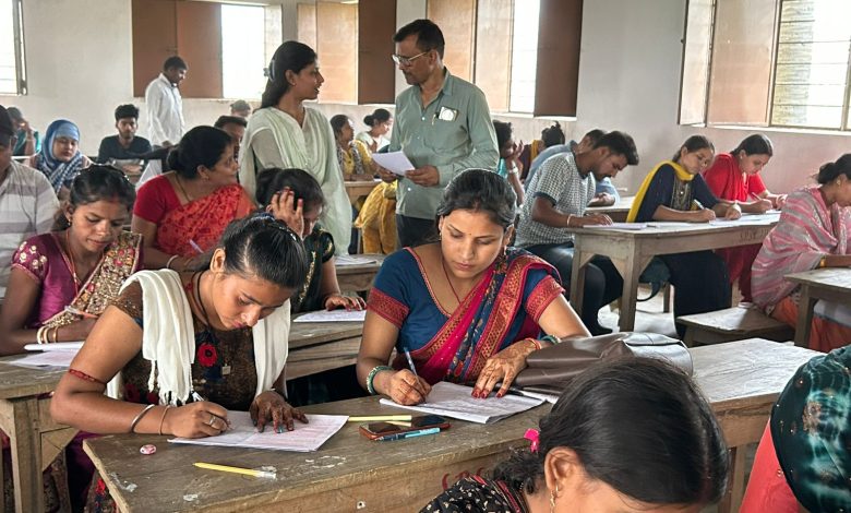 Bihar News-The final examination of NTT, which was going on since 25th May, concluded peacefully at the examination center today.