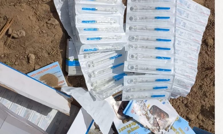 Agra News: Stockpile of unexpired government medicines found in garbage heap