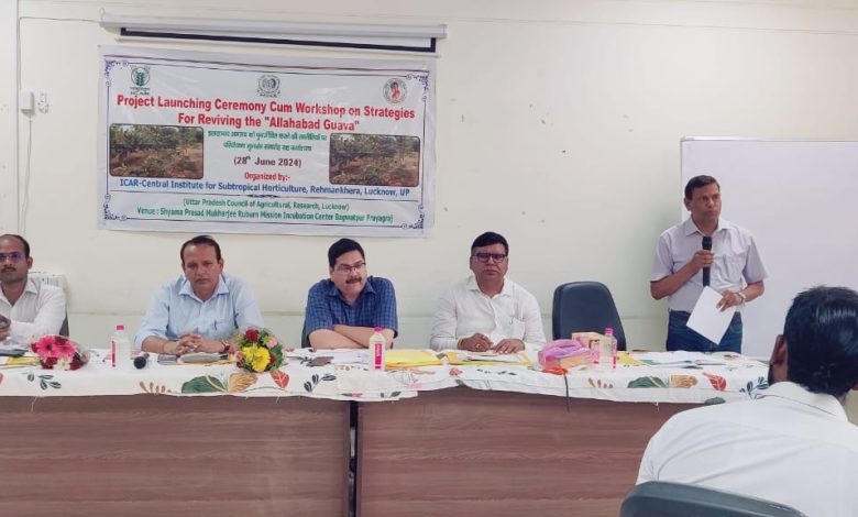 Prayagraj News: Project launch ceremony/workshop organized on strategies to revive Allahabadi guava