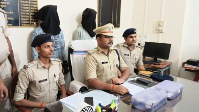 Bihar news Five criminals arrested while planning crime, two country-made loaded pistols and four cartridges recovered