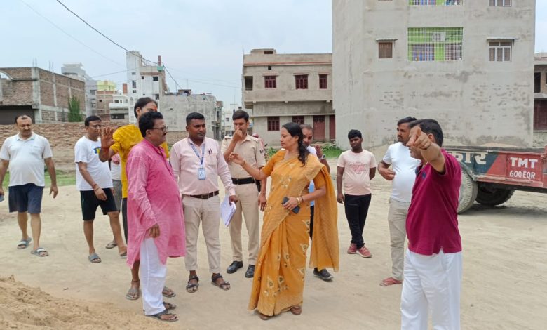 Bihar news Two feet wide drain will be built on both sides of the paved Phulwari Mohalla road from NH: Garima