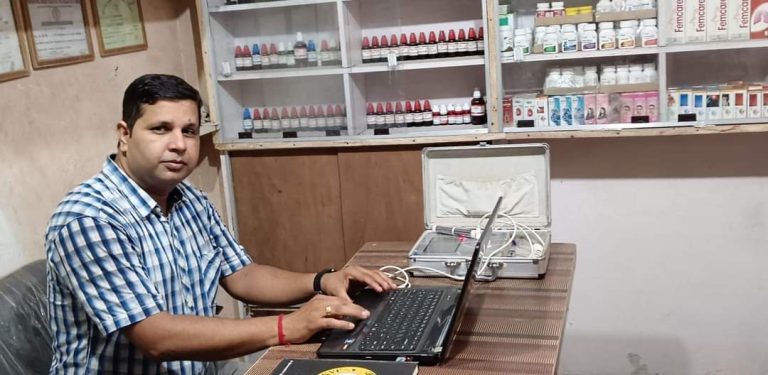 Bihar news Dr. Ghanshyam has started a campaign to make Champaran disease free