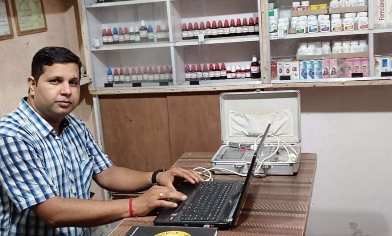 Bihar news Dr. Ghanshyam has started a campaign to make Champaran disease free