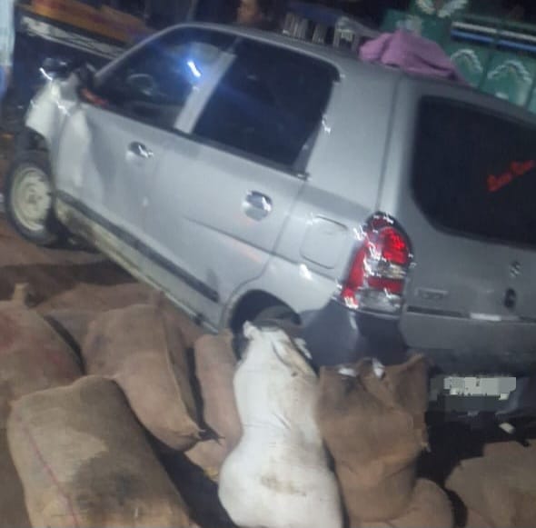 Bihar News-बाराटी थाना अध्यक्ष ने गुप्त सूचना पर ऑल्टो कार समेत 480 लीटर देसी चूलाई शराब किया जप्त चालक हुआ फरार