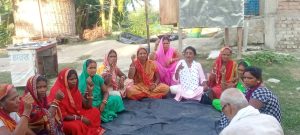 Bihar News- A meeting of CPI-ML workers was held in Lalganj Municipal Council Ward No. 1 Bedouli

