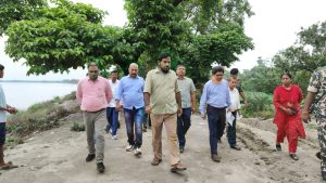 WhatsApp Image 2024 07 03 at 6.56.30 PM Bihar News-District Magistrate inspected Lalganj Basant Jehanabad Dam