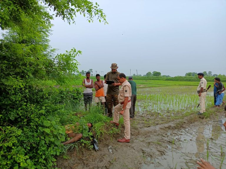Bihar news Girl murdered by slitting her throat, suspicion of rape
