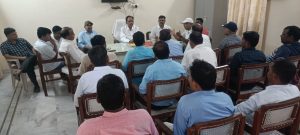 Ambedkar Nagar News-The meeting of Bahujan Social Service Organization Ambedkar Nagar was held under the chairmanship of SP MLA Honorable Tribhuvan Dutt.