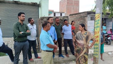Bihar news On-spot solution of water logging on road in Asha Nagar due to strictness of Mayor
