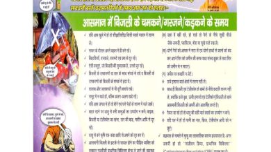 Prayagraj News: Possibility of rain/heavy rainfall in some districts of UP, "What to do and what not to do" regarding protection from lightning