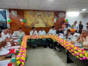 Bihar News-Today a general meeting of the Zila Parishad was held under the chairmanship of Zila Parishad Chairman Mr. Ashutosh Kumar