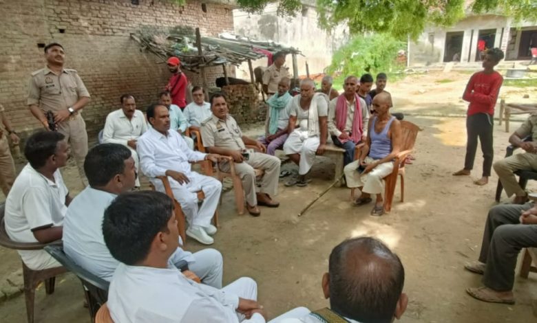Ambedkar Nagar News: Strict action will be taken against the accused- Superintendent of Police, the inspector who got the complaint written has been suspended