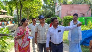Bihar News Beautification of Chitragupta temple complex in an attractive form with colorful fountain and many public facilities: Garima

