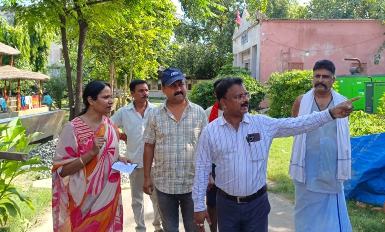 Bihar News Beautification of Chitragupta temple complex in an attractive form with colorful fountain and many public facilities: Garima