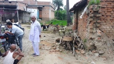 Bihar News- CPI(ML) has opposed the attempt of land mafia to grab land by demolishing the house of a Mahadalit family in Kartahan Jagdish Bhatauli Bhagwan village of Kartahan police station