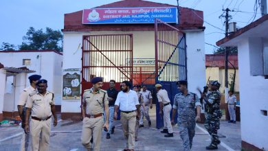 Bihar News-DM and SP inspected Hajipur Divisional Jail