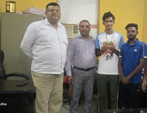 Bihar News- Vaishali's Rajan Raj brought laurels to the district by winning gold medal in state level competition 

 