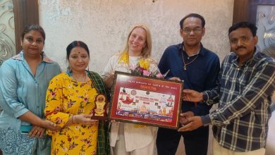 Agra News - Darina Latvia honored with Taj Dancing Queen of the Year 2024  