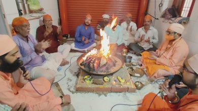 Agra News- श्री सोमनाथ धाम में हुआ यज्ञ और भंडारा