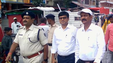 Bihar News- District Magistrate inspected various puja pandals under Narkatiaganj subdivision