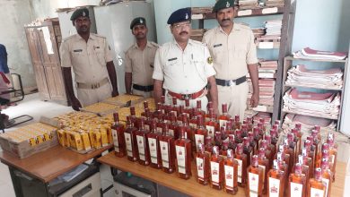 Bihar News: Bairia police recovered huge amount of foreign liquor