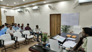 Bihar News- DM angry over delay in installing solar street lights, strict action will be taken