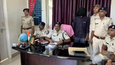 Bihar News A criminal arrested with a pistol