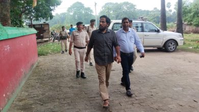 Bihar News-The district magistrate inspected the land marked for the construction of Samrat Nirikshan.