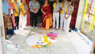 Agra News- Diwali festival and rangoli program successfully organized at Milton Public School, Avadhpuri Bodla Bichpuri Road, Agra