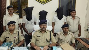 Bihar News Three criminals arrested for demanding extortion of Rs 50 lakh