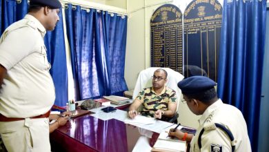 Bihar News Bettiah SP did a surprise inspection of Shikarpur police station