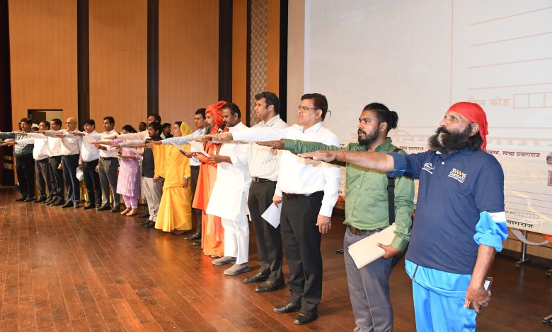 Prayagraj News: Message of cleanliness given through the “Aagaaz” program  