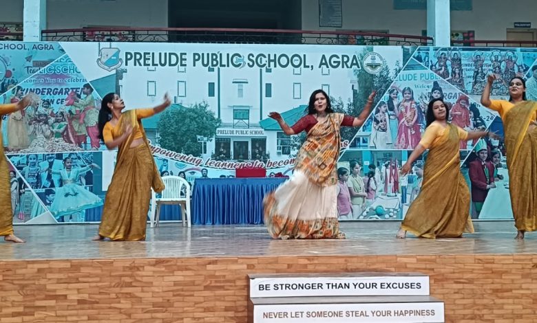 Agra News : Guru Nanak Dev Jayanti and Children's Day celebrations were organized in a grand manner in Prelude  