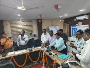 Bihar News- On the occasion of World Toilet Day in the District Collectorate meeting hall under Swachh Bharat Mission (Rural) / Lohia Swachh Bihar Campaign, "Our Toilet