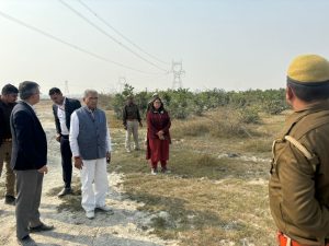 Prayagraj News Honorable Minister of State (Independent Charge) Dr. Arun Kumar inspected the works being done in Prayagraj district

 