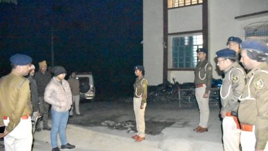 Bihar News Superintendent of Police did a surprise inspection of Bairia police station