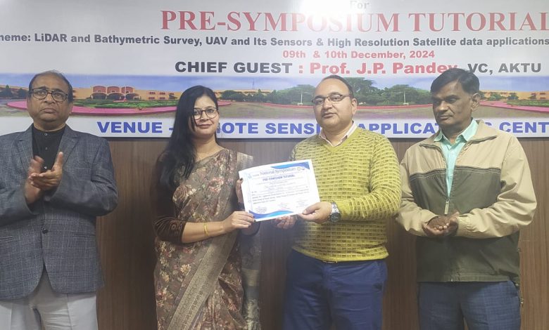 Lucknow News: Pre-symposium on "Remote Sensing for Sustainable Future: A Roadmap Towards Developed India" concluded successfully