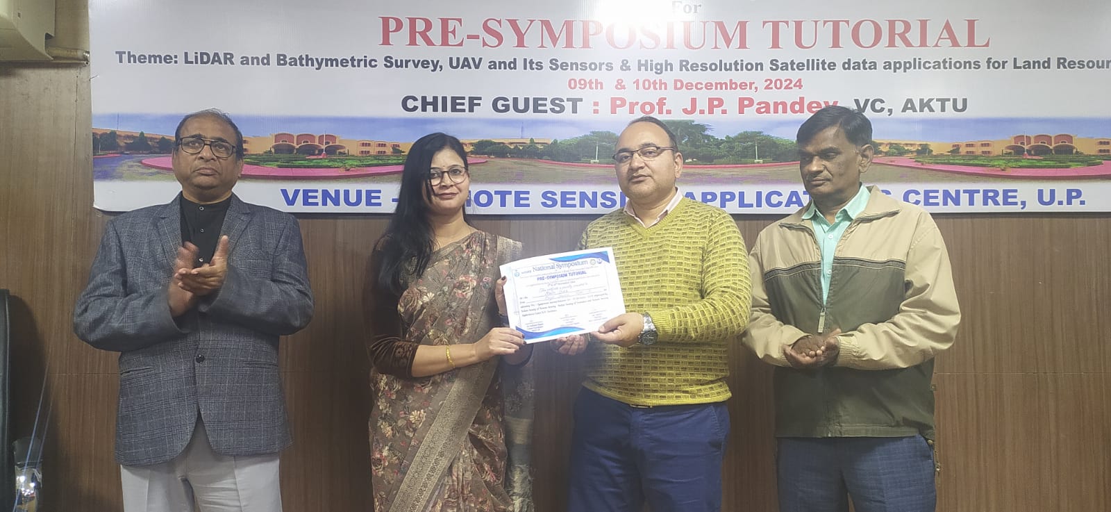 Lucknow News: Pre-symposium on "Remote Sensing for Sustainable Future: A Roadmap Towards Developed India" concluded successfully