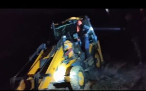 Bihar News A JCB and a tractor-trolley involved in illegal sand mining were seized, both drivers were arrested