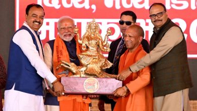 Prayagraj (Mahakumbha Nagar) News: CM expressed gratitude for the inauguration of 167 projects worth 5500 crores including Akshay Vat, Bade Hanuman Mandir, Saraswati Koop, Bhardwaj Ashram and Shringverpur Corridor