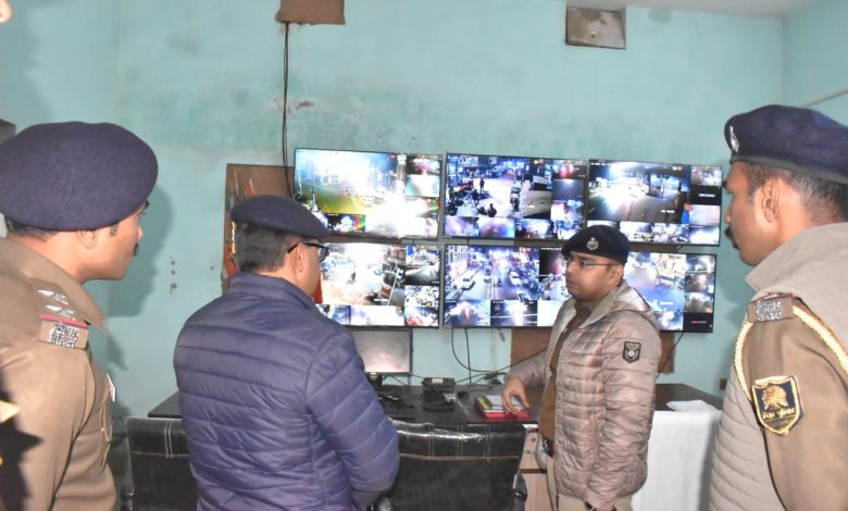 Bihar News Superintendent of Police inspected CCTV, control room and wireless room